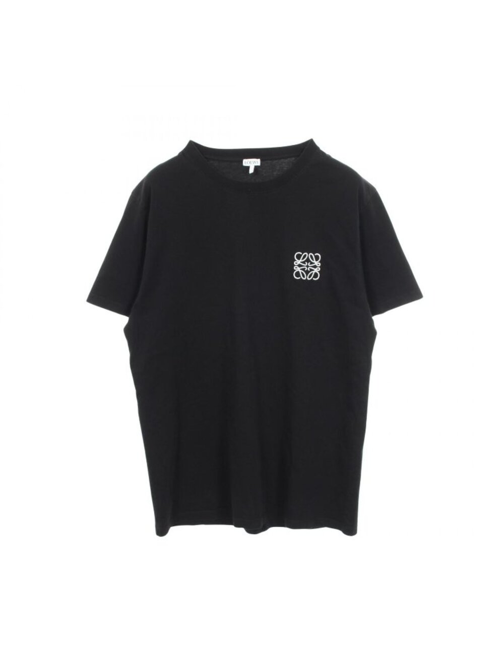Loewe Short Sleeve T-Shirt Anagram Embroidery Cotton